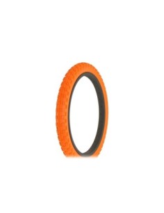 Tire 18 x 2.125 Orange/Orange Side Wall HF-143G.